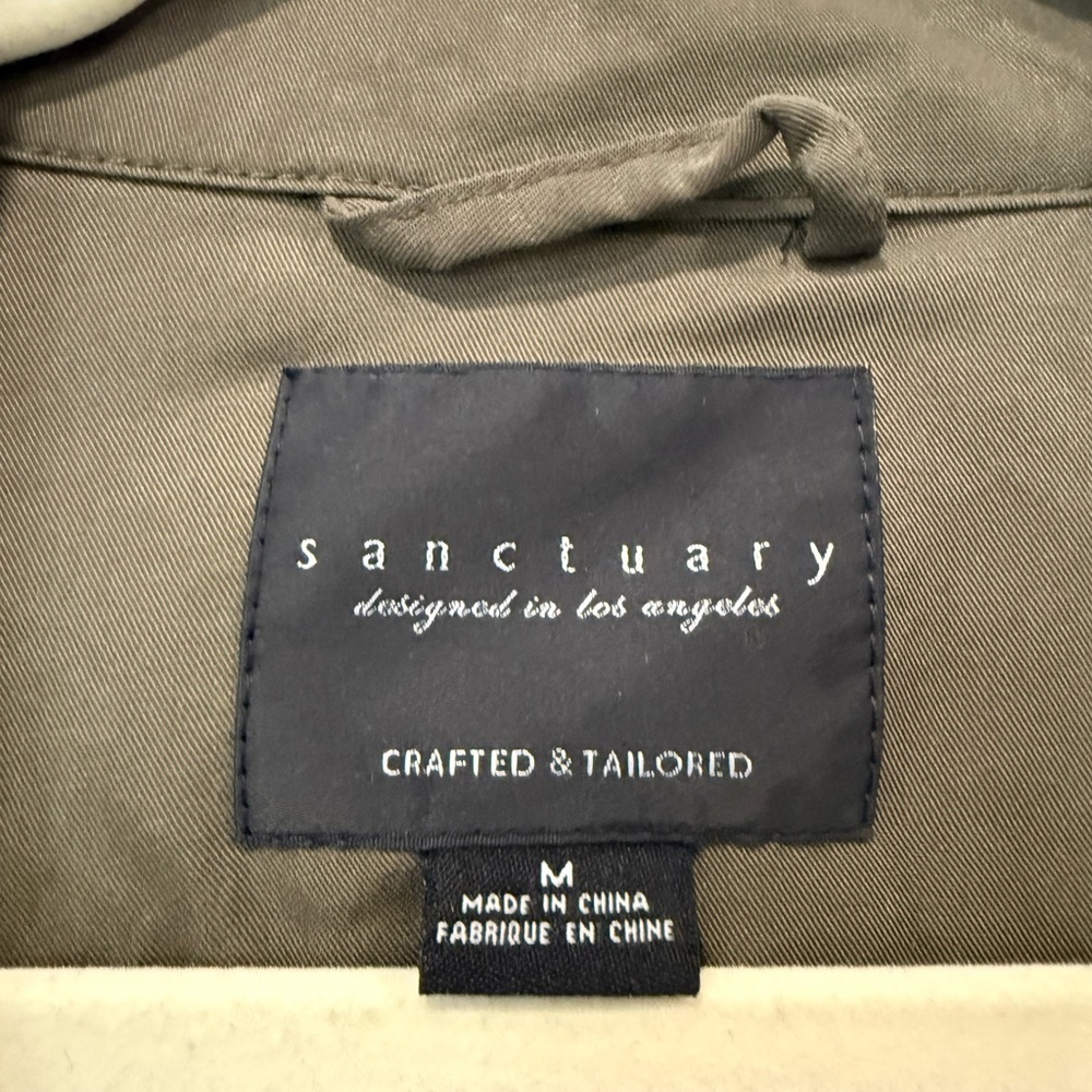 Sanctuary Utility Cargo Jacket Size Medium - image 7